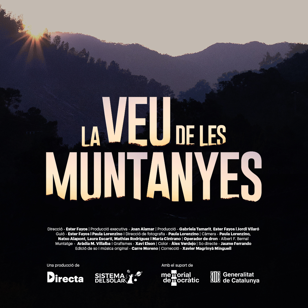 La Veu de les Muntanyes - Cartell